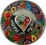 Cook Islands 5 Dollars Glass Art - Murrine Millefiori 2015 Proof KM# 1697 MURRINE MILLEFIORI GLASS ART 2015 coin reverse