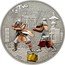 Cook Islands 5 Dollars History of the Samurai 2015 Proof KM# 1695 HISTORY OF THE SAMURAI 2015 coin reverse