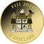 Fiji 5 Dollars (Bald Eagle) FIJI 2021 REREVAKA NA KALOU KA DOKA NA TUI 5 DOLLARS coin obverse