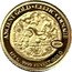 Fiji 5 Dollars Celtic Coin 2016  ANCIENT GOLD CELTIC COINAGE 2016 1/2 G .9999 FINEST GOLD coin reverse