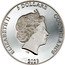Cook Islands 5 Dollars (Charles III Chameleon) ELIZABETH II 5 DOLLARS COOK ISLANDS IRB 2023 coin obverse