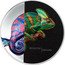 Cook Islands 5 Dollars (Charles III Chameleon) ECLECTIC NATURE coin reverse