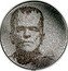 Cook Islands 5 Dollars Charles III Frankenstein 2023  Proof FRANKENSTEIN 2023 coin reverse