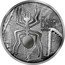 Cook Islands 5 Dollars (Charles III Spider) 2023 NAZCA LINES SPIDER coin reverse