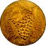 Cook Islands 5 Dollars Charles III Wine Grapes. Naxos 2023  Silk Finish  coin reverse