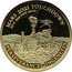 Fiji 5 Dollars (Mars Touchdown) MARS 2021 TOUCHDOWN 0.5 G .999 FINE GOLD PERSEVERANCE - INGENUITY coin reverse