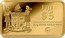 Fiji 5 Dollars Tower Bridge 2017  Proof KM# 596 FIJI $5 0.5G FINE GOLD 999,9 coin obverse