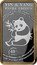 Fiji 5 Dollars (Yin & Yang Panda Rhodium Edition 40th Anniv. White&Black) YIN & YANG PANDA EDITION 40 TH ANNIV. coin reverse