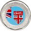 Fiji 50 Cents 50 Years of Independence 2020  KM# 839 50 YEARS OF INDEPENDENCE 10. OCTOBER. 2020 coin reverse