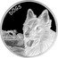 Fiji 50 Cents Dogs. German Shepherd 2023  Prooflike DOGS coin reverse
