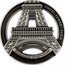 Cook Islands 50 Cents Eiffel Tower 2022 In Sets only EIFFEL TOWER LANDMARKS OF THE WORLD PARIS coin reverse