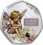 Cook Islands 50 Cents (Flower Fairies - Candytuft) CANDYTUFT FLOWER FAIRIES TM coin reverse