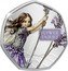 Cook Islands 50 Cents (Flower Fairies - Lavender) FLOWER FAIRIES TM LAVENDER coin reverse