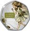 Cook Islands 50 Cents (Flower Fairies - Narcissus) FLOWER FAIRIES TM NARCISSUS coin reverse