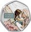 Cook Islands 50 Cents (Flower Fairies - Sweet Pea) FLOWER FAIRIES TM SWEET PEA coin reverse