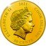 Cook Islands 50 Cents (Golden Age Shield) IRB ELIZABETH II 2021 COOK ISLANDS 50 CENTS coin obverse