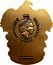 Cook Islands 50 Cents (Hogwarts House Banners - Ravenclaw) 2021 50 CENTS COOK ISLANDS ELIZABETH II © & TM WBEI (S21) coin obverse