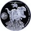 Fiji 50 Cents (Jurassic World Dominion) KM# 1050 ©UCS LLC AND AMBLIN 1OZ 999 PURE SILVER coin reverse
