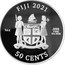 Fiji 50 Cents Shrek Christmas 2021  BU FIJI 2021 1OZ .999 FINE SILVER 50 CENTS coin obverse