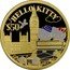 Cook Islands 50 Dollars Kitty and Daniel 2009 Proof KM# 1230 HELLO KITTY $50 ©'76 99 '09 SANRIO CO., LTD. coin reverse