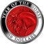 Cook Islands 50 Dollars Year of the Horse 2014 Proof KM# 1601 YEAR OF THE HORSE 50 DOLLARS coin reverse