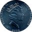 Cook Islands Dollar Elizabeth II HMAV Bounty 2009 KM# 1473 ELIZABETH II COOK ISLANDS 2009 coin obverse