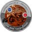 Fiji Half Dollar (Mars Touchdown) PERSEVERANCE - INGENUITY MARS 2021 TOUCHDOWN coin reverse