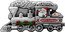Fiji Half Dollar (Santa Express. Locomotive Santa's) SANTA EXPRESS coin reverse