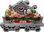 Fiji Half Dollar (Santa Express. Waggon Mrs. Santa) 2022 coin reverse