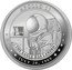 Fiji One Dollar 50th Anniversary of the Moon Landing 2019 APOLLO 11 THE EAGLE HAS LANDED JULY 20, 1969 coin reverse
