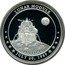 Fiji One Dollar (Apollo 11 Lunar Module) LUNAR MODULE APOLLO 11 JULY 20, 1969 coin reverse