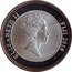 Fiji One Dollar (Battle of Hastings) ELIZABETH II FIJI 2010 coin obverse