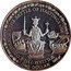 Fiji One Dollar (Battle of Hastings) THE BATTLE OF HASTINGS 1066 WILLIAM THE CONQUEROR ONE DOLLAR coin reverse