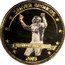 Fiji One Dollar (Denver Broncos Super Bowl 50 Championship. Brandon Marshall) BRANDON MARSHALL DENVER BRONCOS 2015 coin reverse