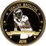 Fiji One Dollar (Denver Broncos Super Bowl 50 Championship. Demaryius Thomas) DEMARYIUS THOMAS DENVER BRONCOS 2015 coin reverse
