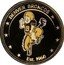 Fiji One Dollar (Denver Broncos Super Bowl 50 Championship. Mascot) DENVER BRONCOS EST. 1960 coin reverse