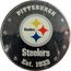 Fiji One Dollar (NFL. Pittsburg Steelers) PITTSBURG STELERS EST. 1933 coin reverse