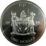 Fiji One Dollar (NFL. Washington Redskins) FIJI ONE DOLLAR 20 15 coin obverse