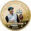 Fiji One Dollar (Philadelphia Eagle Super Bowl LII Champions. Carson Wentz) CARSON WENTZ SUPER BOWL 52 LII PHILADELPHIA EAGLES 2017 coin reverse