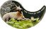 Fiji One Dollar Year of the Goat 2015  Proof THE YEAR OF THE GOAT coin reverse