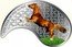 Fiji One Dollar Year of the Horse. Red Horse 2014 Proof THE YEAR OF THE HORSE coin reverse