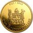 Fiji Two Hundred Dollars Hawksbill Taku Turtle 2013  BU 2013 FIJI TWO HUNDRED DOLLARS coin obverse