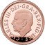 UK 1/4 Sovereign (Charles III) CHARLES III DEI GRA REX FID DEF MJ coin obverse