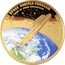 Cook Islands 1 Dollar (30 Years of the Space Exploration) 30 YEARS OP SPACE EXPLORATION THE SPACE SHUTTLE PROGRAM 1981-2011 coin reverse