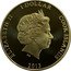 Cook Islands 1 Dollar 60th Anniversary. Coronation of Elizabeth II.Elizaveth wearing tiara 2013 In Sets only 1 DOLLAR 2013 COOK ISLANDS ELIZABETH II coin obverse