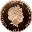 Cook Islands 1 Dollar 60th Anniversary - Reign of Queen Elizabeth II. Red blouse 2011 In Sets only 1 DOLLAR 2011 COOK ISLANDS ELIZABETH II coin obverse