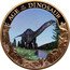 Cook Islands 1 Dollar Age of the Dinosaur - Brontosaurus 2019 AGE OF THE DINOSAUR BRONTOSAURUS coin reverse