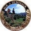 Cook Islands 1 Dollar Age of the Dinosaur. Diplophosaurus 2019 AGE OF THE DINOSAUR DIPLOPHOSAURUS coin reverse