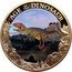 Cook Islands 1 Dollar Age of the Dinosaur. Gigantosaurus 2019 AGE OF THE DINOSAUR GIGANTOSAURUS coin reverse