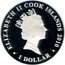 Cook Islands 1 Dollar (Battle of Salamis) 1 DOLLAR 2010 COOK ISLANDS ELIZABETH II coin obverse